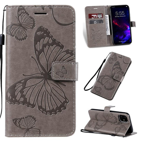 Wallet Flip Butterfly Leather Case For Huawei Honor view 5A 6X 7X-PA00271-Veeddydropshipping