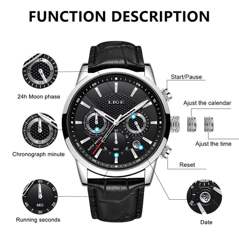Watches Top Brand Luxury Business Watch Man Sport Quartz-JW00679-Veeddydropshipping