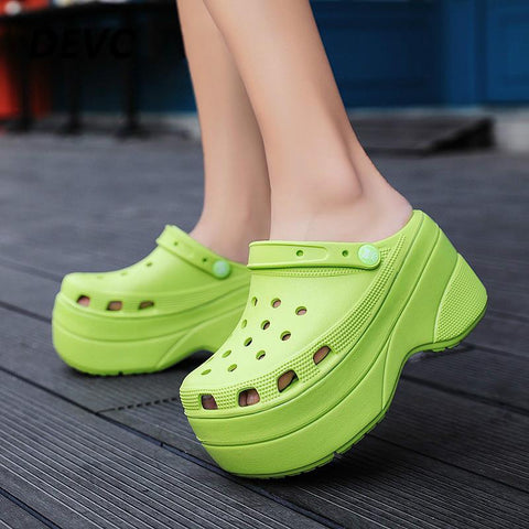 Shoes Garden Sandals Cartoon Fruit Slippers Slip On For Girl Beach-BS00832-Veeddydropshipping