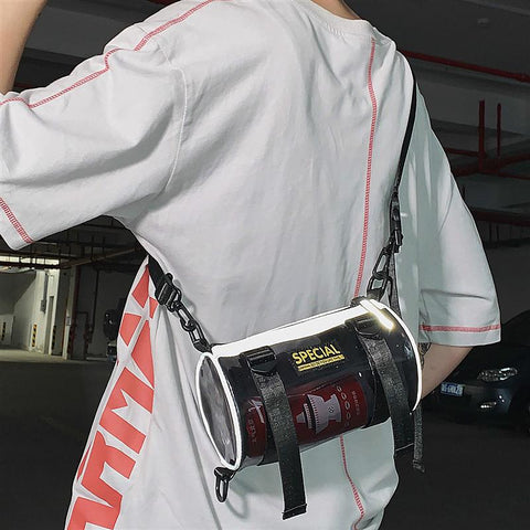 Messenger Bag Ins Tide Leisure Mobile Phone Bag Barrel-BS00419-Veeddydropshipping