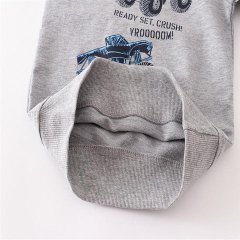 Boys Sweatshirts With Cars Print Hot Selling-Veeddydropshipping