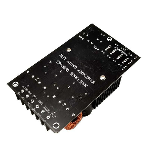 DLHiFi 2023 Upgraded version TPA3255 2.0 DC19-40V PBTL 600W 315W -CE00944-Veeddydropshipping