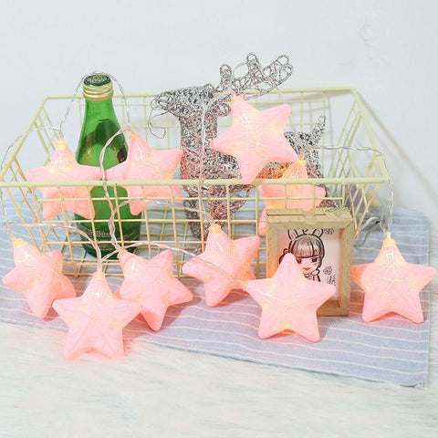LED String Fairy Lights Garland Patio Crack Star Lamp Chain Christmas-TI00925-Veeddydropshipping
