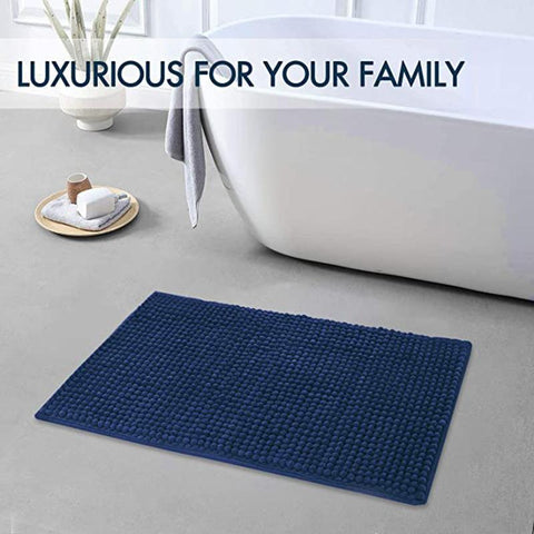 Non-Slip Shaggy Bath Mats Absorbent Shower Carpets-HA00572-Veeddydropshipping
