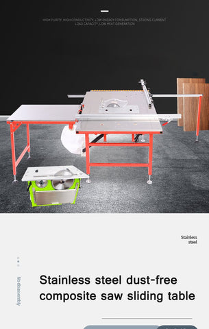 Lifting Table Saw Woodworking Sliding  Precision-TI00224-Veeddydropshipping