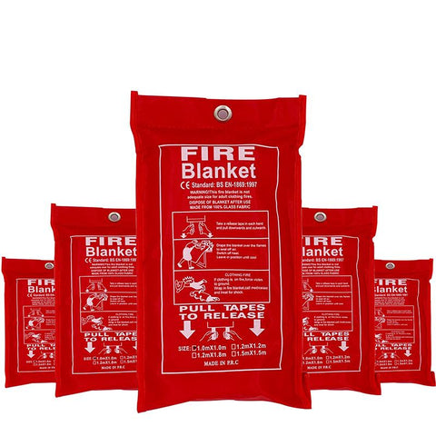 Safety Fire Blanket Fiberglass Emergency Survival Fire-CO00608-Veeddydropshipping