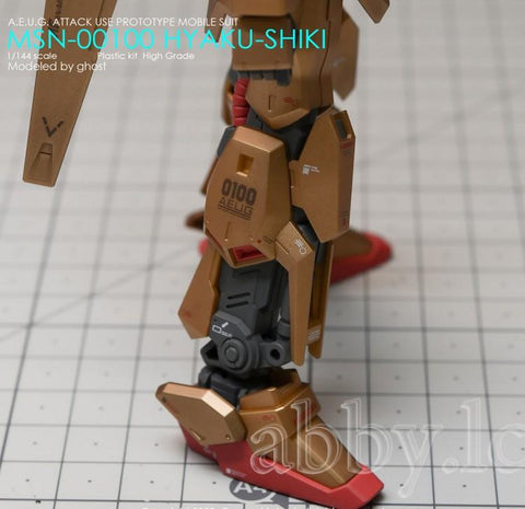 for HG UC 1/144 MSN-00100 Hyaku-Shiki 2016 ver Revive Renewal Water-TB01471-Veeddydropshipping