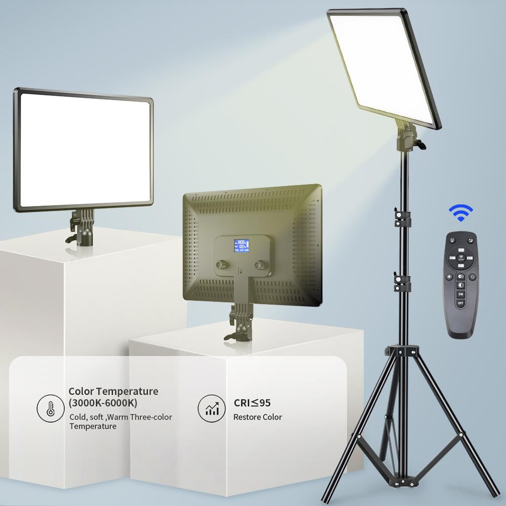 10/14inch LED Video Light Panel Bi-Color 3000K-6000K Photography Lighting-CE00417-Veeddydropshipping