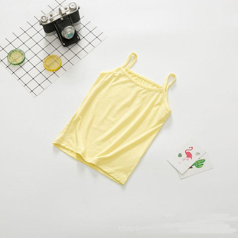 Kids T-Shirt Summer Infant Girl Sleeveless Undershirt-Veeddydropshipping