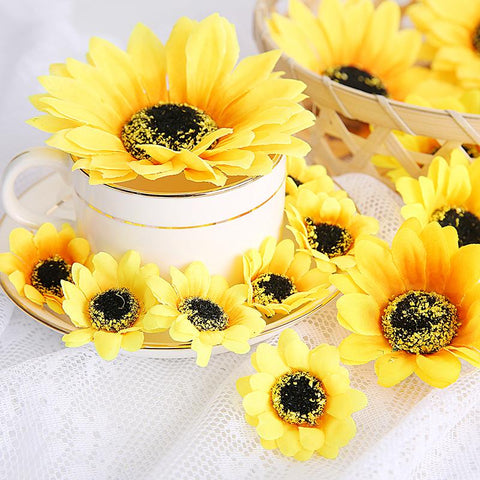 Artificial Flowers Daisy Sunflower Plants-HA00742-Veeddydropshipping