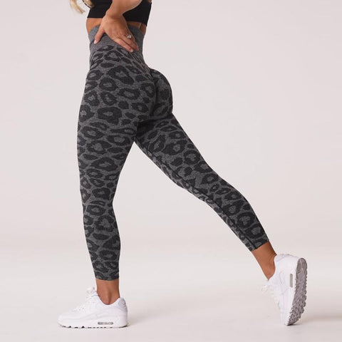 New Leopard seamless leggings for women fitness yoga pants high waist gym -OS00808-Veeddydropshipping