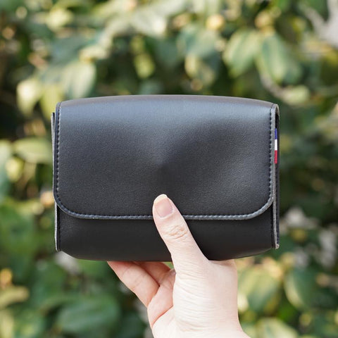 Leather Makeup Pouch Women Waterproof Bathroom Washbag-BS00541-Veeddydropshipping