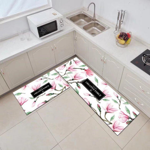 Crystal Velvet Long Strip Bathroom Foot Mats-HA00487-Veeddydropshipping