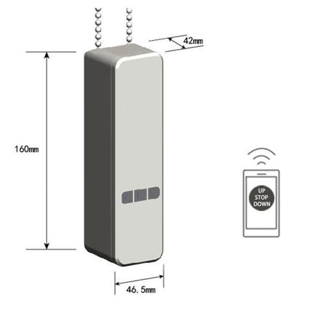 DIY WiFi Smart Motorized Chain Roller Blinds Shade Shutter Drive Motor-TI01100-Veeddydropshipping