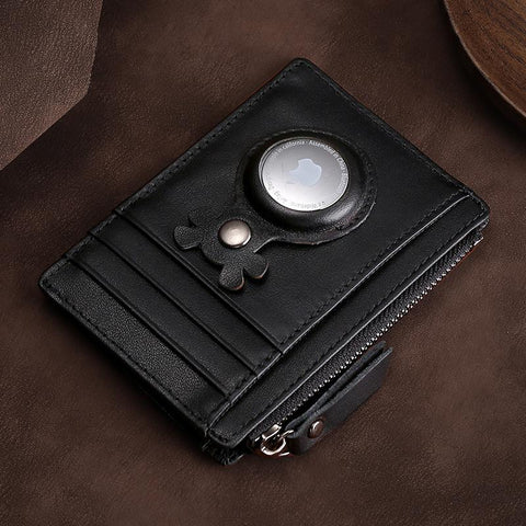 Wallet Men RFID Credit Card Holder Male Purse for Apple Airtag-BS00611-Veeddydropshipping