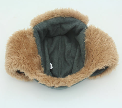 Trapper Sherpa Lined Windproof Winter Russian Hat with-Veeddydropshipping