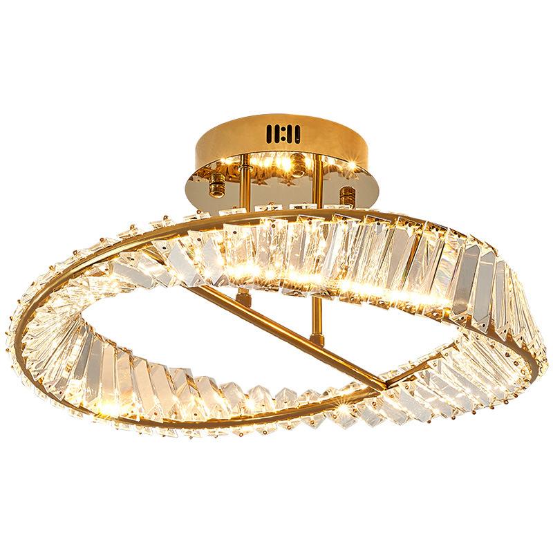 Luxury Crystal Ceiling Lamps Stainless LED-TI00278-Veeddydropshipping