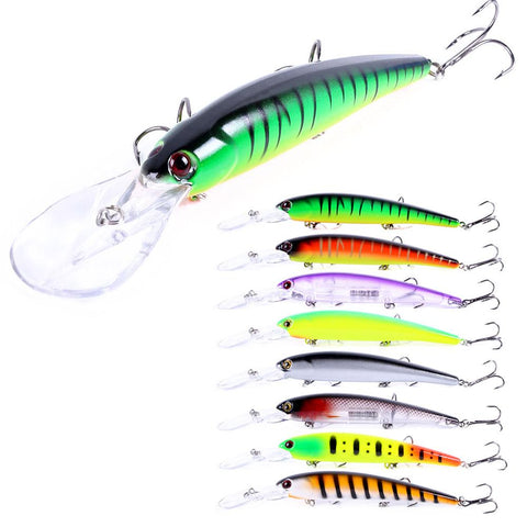 1pcs 16cm 20g Deep Diving Large Minnow Wobbler Lure Artificial Hard Bait -OS00521-Veeddydropshipping
