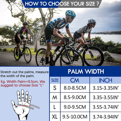 Cycling Gloves Half Finger 5MM Gel Bike Gloves Antislip Bicycle Gloves Shockproof -OS00701-Veeddydropshipping