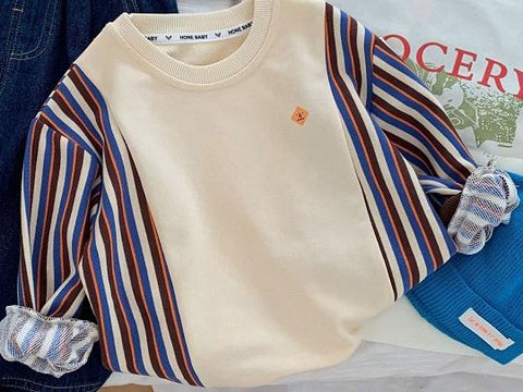 2022 Autumn Boys Casual Long Sleeve Sweatshirts Baby Kids Children Shirts-TB01336-Veeddydropshipping