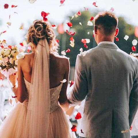 Simulation Rose Petals Artificial Flower Wedding-HA00771-Veeddydropshipping