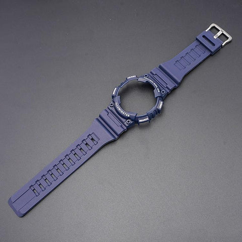 silicone bracelet for casio watch Wrist AQS810W AQS810 Frame Bezel -CE00557-Veeddydropshipping