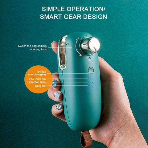 Portable USB Rechargeable Heated Plastic Bag-HA00947-Veeddydropshipping