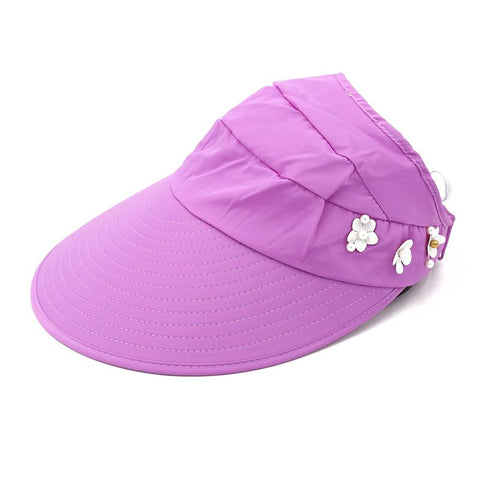 Women Sun Hat Suncreen Floppy Cap-WF01365-Veeddydropshipping