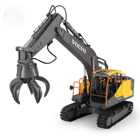 RC Excavator 1:16 Timber Grab Drill 17CH Remote Control Crawler Truck Grab-TB01425-Veeddydropshipping