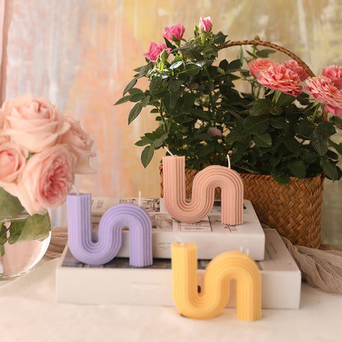 Nordic Art Handmade Incense Candles-HA00352-Veeddydropshipping