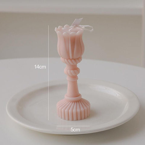 Candlestick Scented Candle For Home Decorative-HA00374-Veeddydropshipping