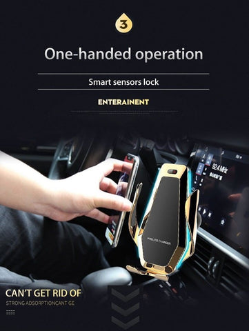 Fashion 10w Car Qi Wireless Charger For iPhone XS X 8-PA01133-Veeddydropshipping