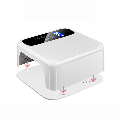 Led Nail Lamp UV 72W Rechargeable Professional Gel Nail Dryer -BH01078-Veeddydropshipping