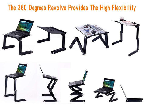 Laptop desk Adjustable Foldable Computer Desks-HA01595-Veeddydropshipping