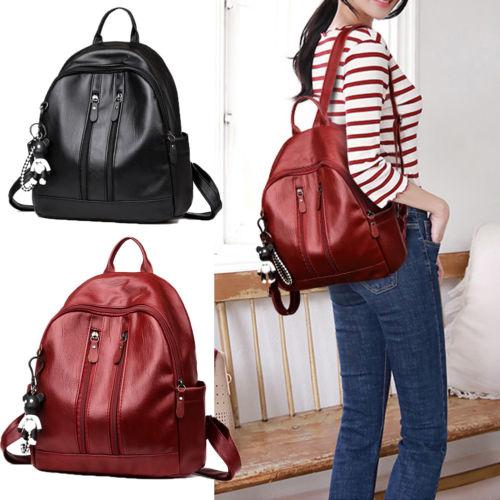 Soft Casual Backpack Large Capacity Adjustable Shoulder Strap-BS00029-Veeddydropshipping