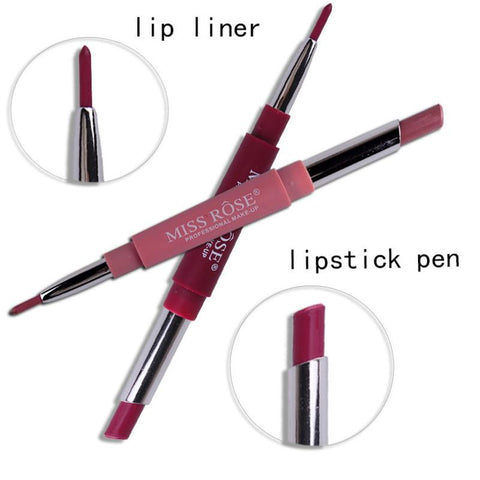 Sexy Double-end Lip Liner Matte Lip Pencil-BH00663-Veeddydropshipping