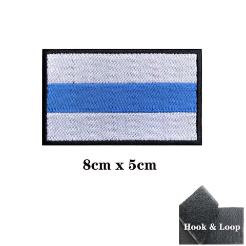 Republic Of Belarus Flag Armband Embroidered Patch Hook-HA00186-Veeddydropshipping