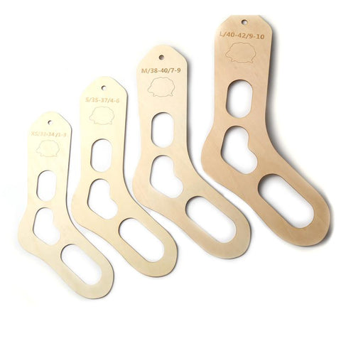 Wood Sock Blocker For DIY Knitting Sock-HA00020-Veeddydropshipping