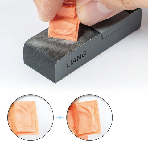 3D Printing Resin+Metal Model Sand Paper Holder Glue-free Sanding Board-TB01469-Veeddydropshipping