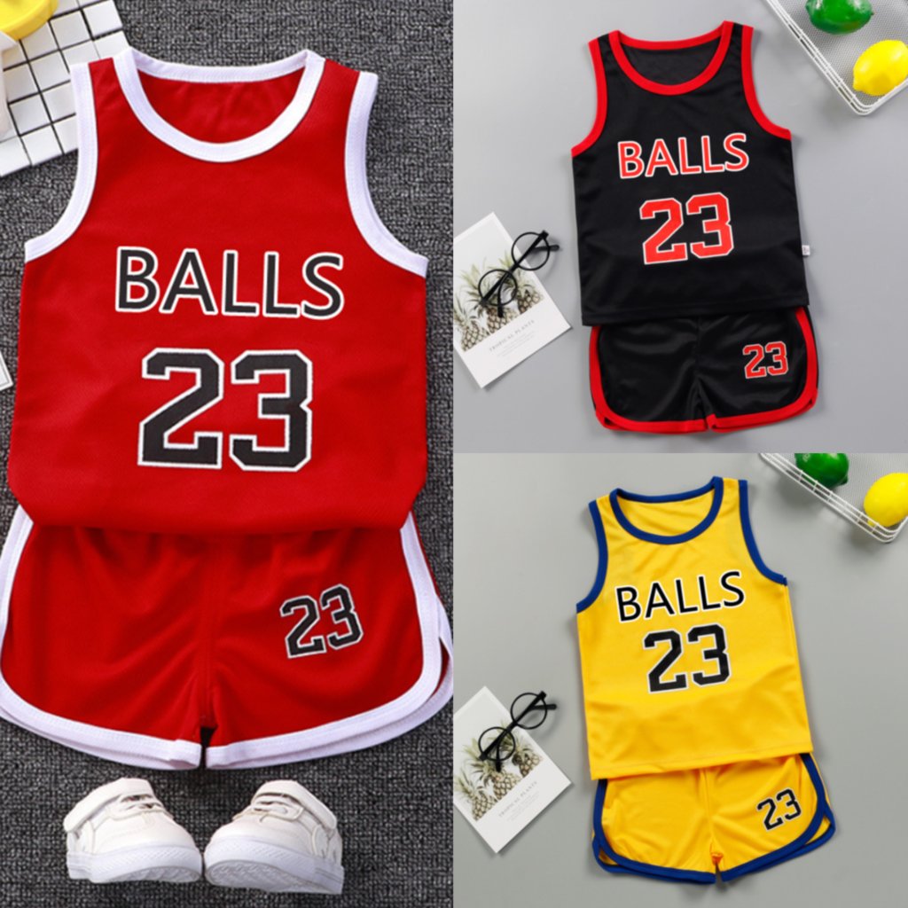 Boys Sports Basketball Summer Casual Children&#39;s Sport Sleeveless-Veeddydropshipping-1