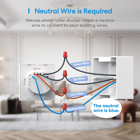HomeKit Smart WiFi Roller Shutter, Blind Switch, Works with Apple -CE00560-Veeddydropshipping