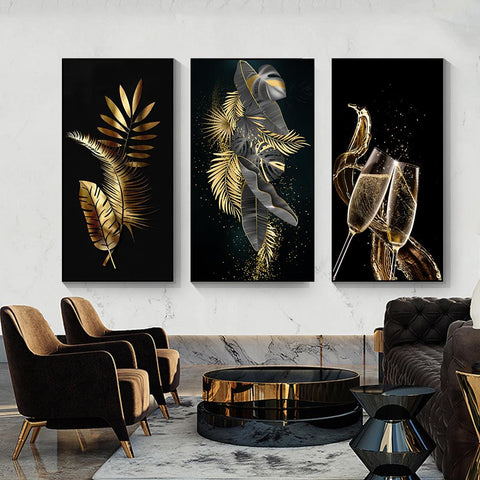 Abstract Canvas Posters and Prints Wall Art Pictures-HA00245-Veeddydropshipping