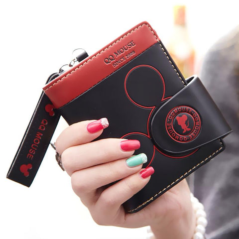 Fashion Hasp Zipper Coin Pocket Women&#39;s PU Leather Purse-BS00210-Veeddydropshipping