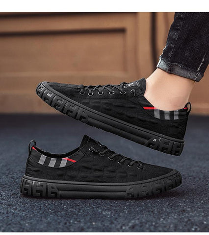 Cloth Shoes Men&#39;s 2021 New Breathable Korean Fashion Boy Leisure-BS01385-Veeddydropshipping