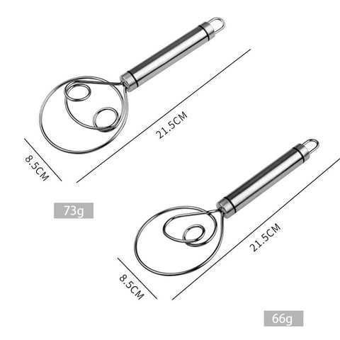 Stainless Steel Dough Whisk Mixer Blender-HA01230-Veeddydropshipping