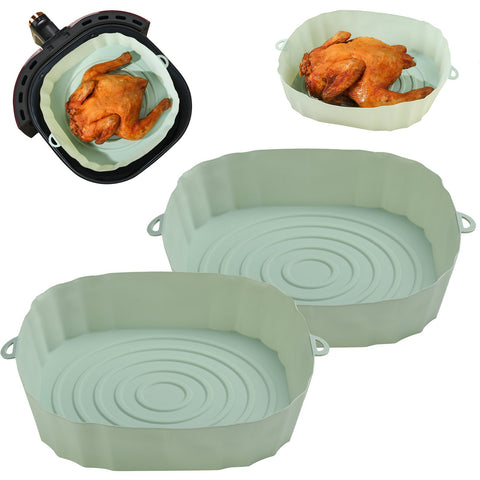 Silicone Air Fryers Oven Baking Tray Pizza-HA01166-Veeddydropshipping