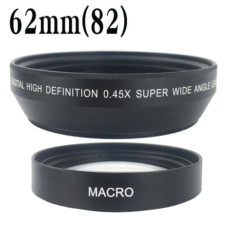 Professional 0.45x Wide Angle Lens with Macro Lens for Canon Nikon Sony -CE00409-Veeddydropshipping