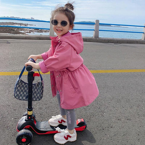 Girls Autumn Clothes Children Korean Version Coat-Veeddydropshipping