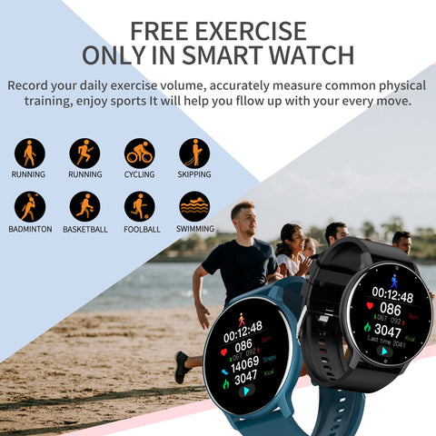 Smart Watch For Men Woman Touch Screen Blood-Pressure-JW01116-Veeddydropshipping