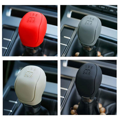 Head Shift Knob Cover Gear Shift Non Slip Grip Handle Case-AM01451-Veeddydropshipping